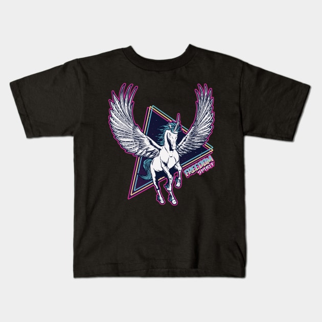 Freedom Spirit Kids T-Shirt by MeFO